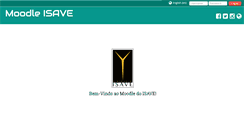 Desktop Screenshot of moodle.isave.pt